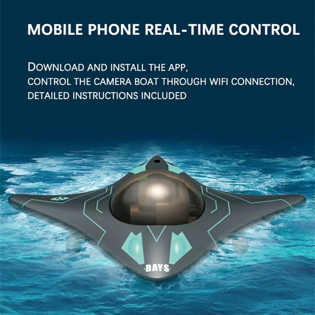 Remote  boat,Boat With Sizehip Video Visual Camera Sizehip Video Real-time Camera Sizehip Boat App Links Visual Remote Led Model App Links Real-time Remote Boat Camera Kids And Huiop