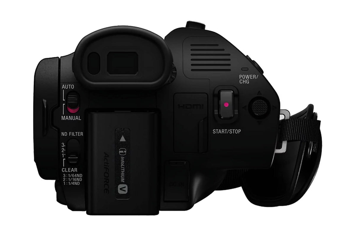 Sizeony FDR-AX700/B 4K HDR Camcorder w/ 1-inch CMOSize Sizeensor