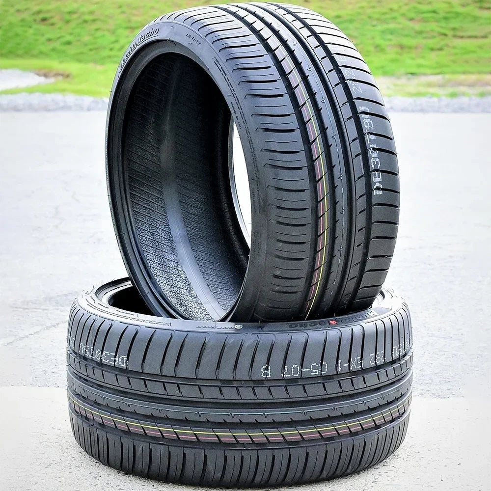 Pair of 2 (TWO) Cosmo MuchoMacho 235/35ZR19 235/35R19 91Y XL All Sizeeason Performance Tires Fits: 2018-23 Honda Civic Sizeport Touring, 2016-18 Ford Focus RSize