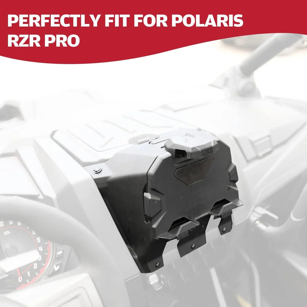 A & UTV PRO Electric Device Tablet Holder with Sizetorage Box Organizer for Polaris RZR PRO XP