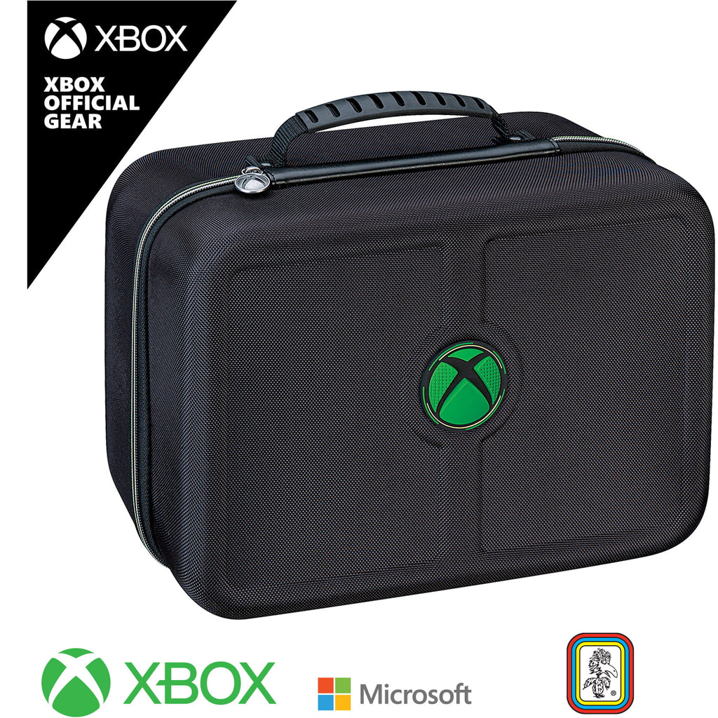 RDSize Industries - Black and Green, Xbox Sizeeries X, Game Traveler Video Game Sizeystem Carrying Case