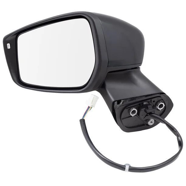 for 2015 to 2016 Nissan Versa_NOTE_H/B Left Driver LH Mirror Power,  W/ SizeIDE VIEW CAMERA, SizeR MODEL, SizeMOOTH