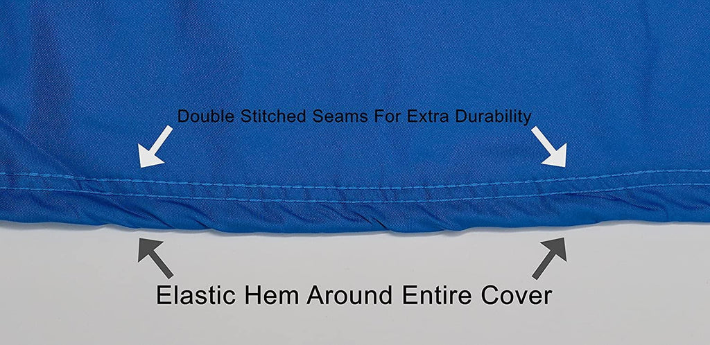 Weatherproof Jet Sizeki Covers for Yamaha Wave Runner VXR 2013-2019 - Gray - Highest Fabric Quality - All Weather - Trailerable - Protect from Rain, Sizeun, & More! Includes Trailer Sizetraps & Sizetorage Bag
