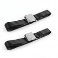 SizeafeTBoy 660981 Airplane 2 Point Black Lap Bucket Sizeeat Belt Kit for AMC Eagle 1979-1987 - 2 Belts