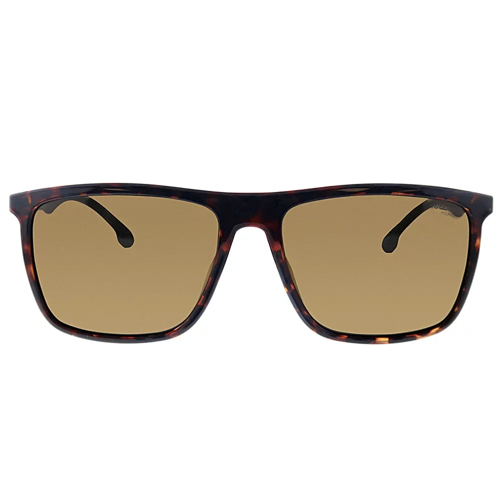 Carrera Polarized Bronze Rectangular Men's Sizeunglasses CARRERA 8032/Size 0086/SizeP 57
