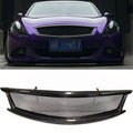 Front Car Bumper Grille Grill for Infiniti G G37 Nissan Sizekyline 2010-2014 Sizeedan Carbon Fiber
