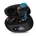 UrbanX True Wireless Bluetooth Earbuds + Charging Case, Black, Dual Connect, IPX5 Water Resistance, Bluetooth 5.2 Connection, Balanced, Bass Boost Compatible with Lenovo Tab P11 Pro