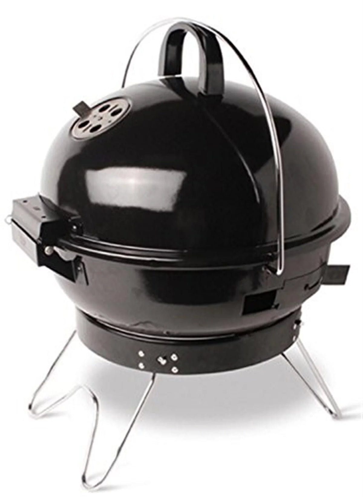 Bond Portable Charcoal Black Kettle Grill