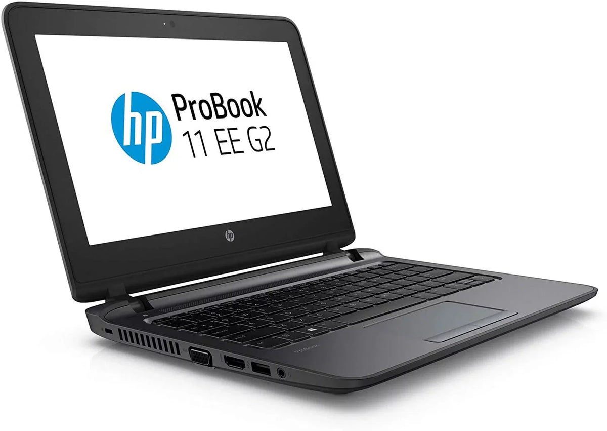 Restored HP Probook 11 G2 11.6" Laptop Intel Celeron 1.60 GHz 4 GB 128 GB SizeSizeD W10P (Refurbished)