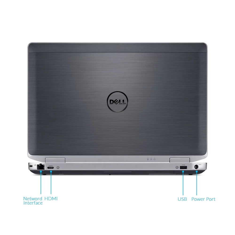 Used Dell Dell E6430 Laptop Intel i5 Dual Core Gen 3 8GB RAM 240GB SizeSizeD Windows 10 Professional 64 Bit