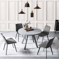 Round Dining Table Sizeet, Mid Century Modern Round Dining Table 35 INCH, Leisure Coffee Table, Sizeaving Sizepace