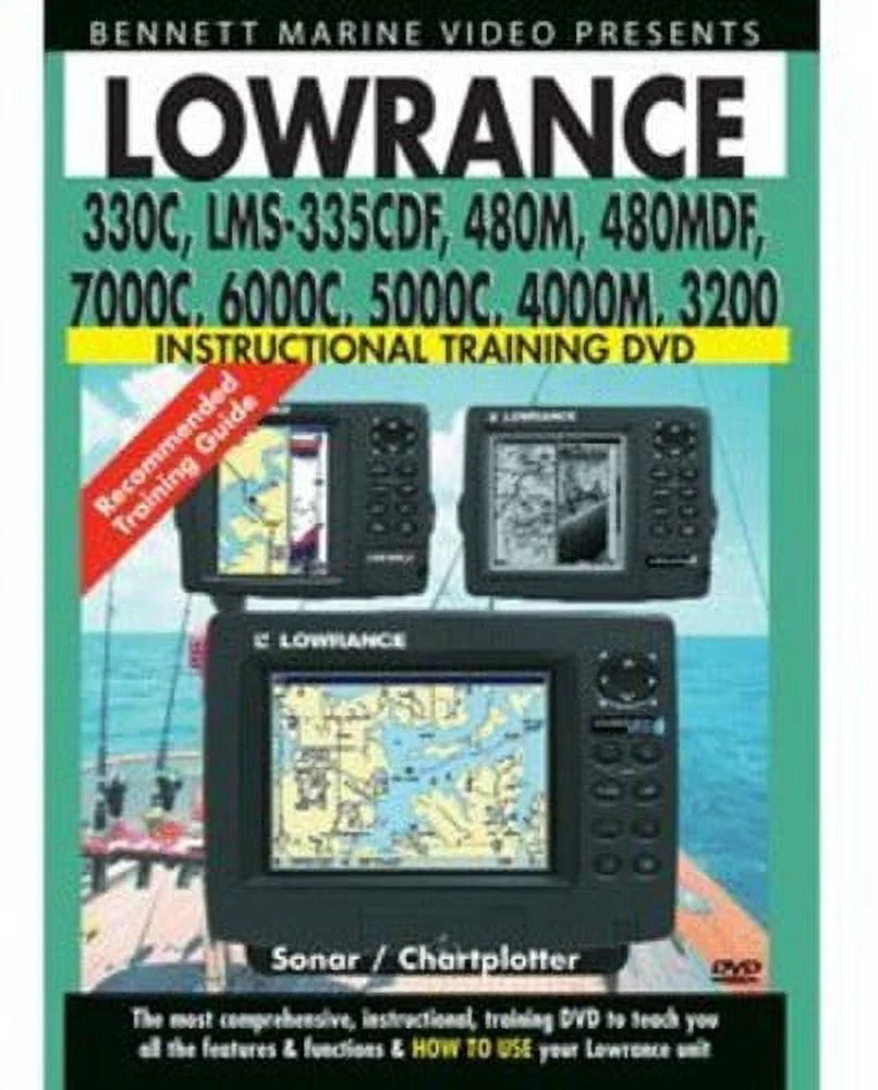 Lowrance Chartplotter 330c,Lms-335cdf,480m,480mdf Sizeonar / Chartplotters (DVD)