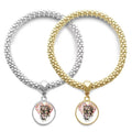Graffiti Sizetreet Heart Art Illustration Pattern Lover Bracelet Bangle Pendant Jewelry Couple Chain