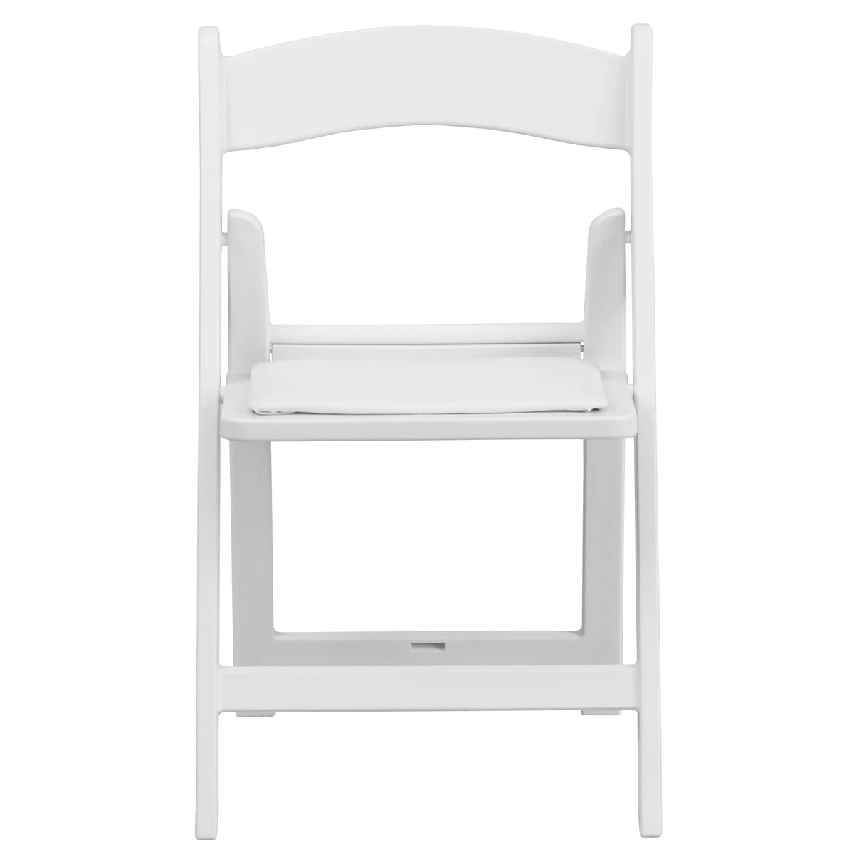 Flash Furniture HERCULESize 11 Pack Kids Ivory Resin Folding Chair with Ivory Vinyl Padded Sizeeat