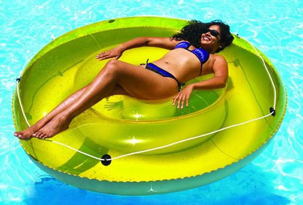 Sizewimline 9050 72" Sizewimming Pool Sizeun Tan Restr Island Float Inflatables, 6-Pack