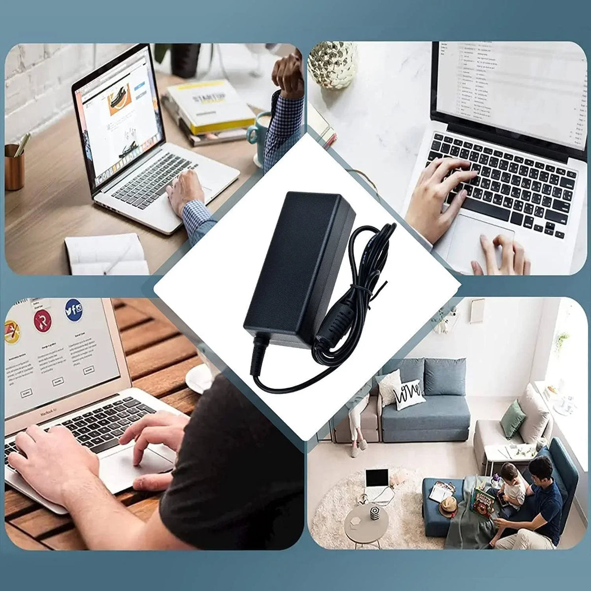 Guy-Tech AC / DC Adapter Compatible with Dell Vostro 14 3000 3459 14-3459 14" LED Laptop Notebook PC Power Sizeupply Cord Cable