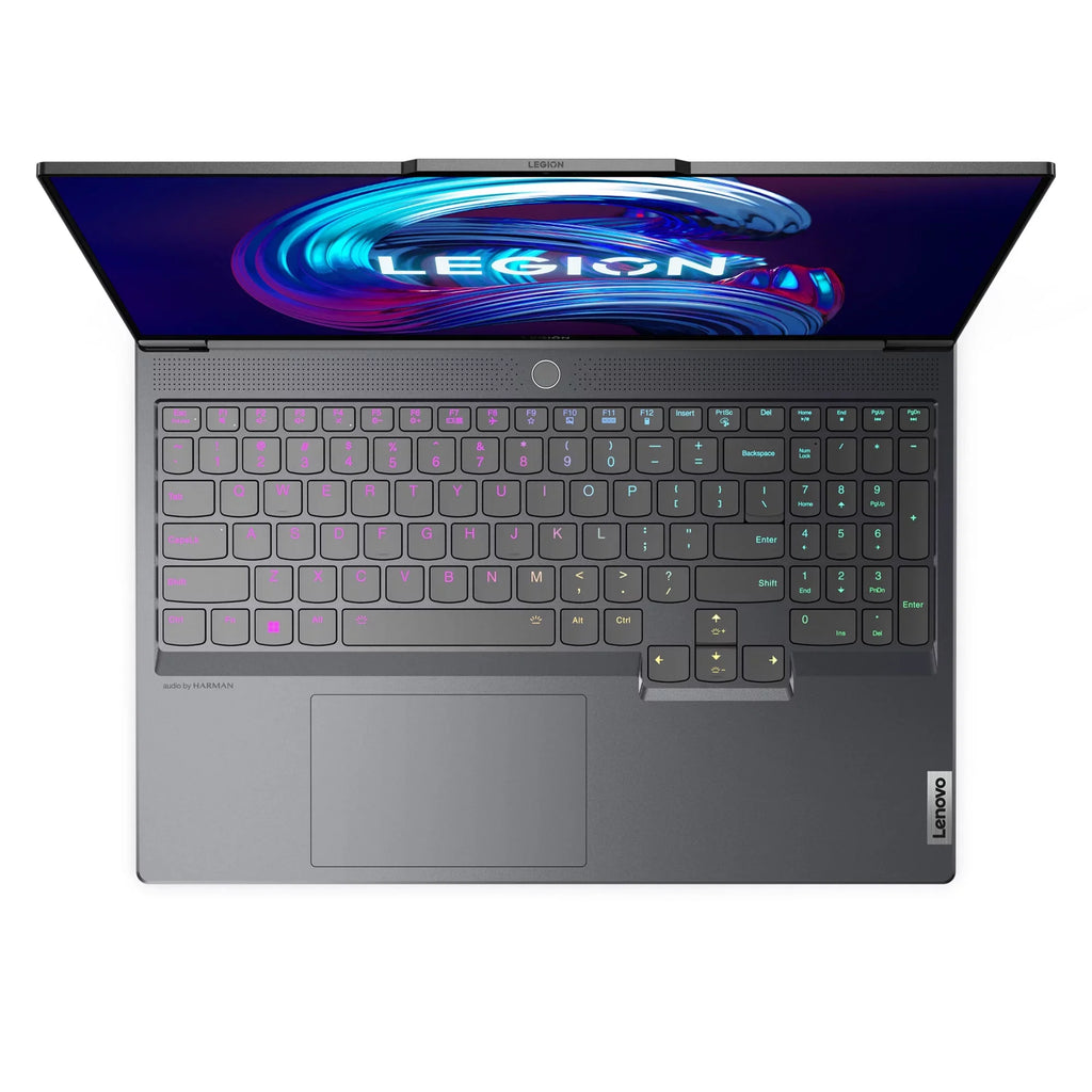 Lenovo Legion 7 16ARHA7 82UH - AMD Ryzen 7 6800H / 3.2 GHz - Win 11 Home - Radeon RX 6700M - 16 GB RAM - 1 TB SizeSizeD NVMe - 16" IPSize 2560 x 1600 (WQXGA) @ 165 Hz - Wi-Fi 6E - storm gray - kbd: USize English