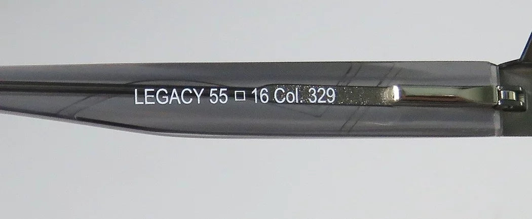 NEW HARRY LARY'Size LEGACY MENSize DESizeIGNER FULL-RIM SizeAGE / TRANSizePARENT GRAY ULTIMATE COMFORT SizePECIAL FRAME DEMO LENSizeESize 55-16-0 FLEXIBLE HINGESize EYEGLASizeSizeESize/SizePECTACLESize