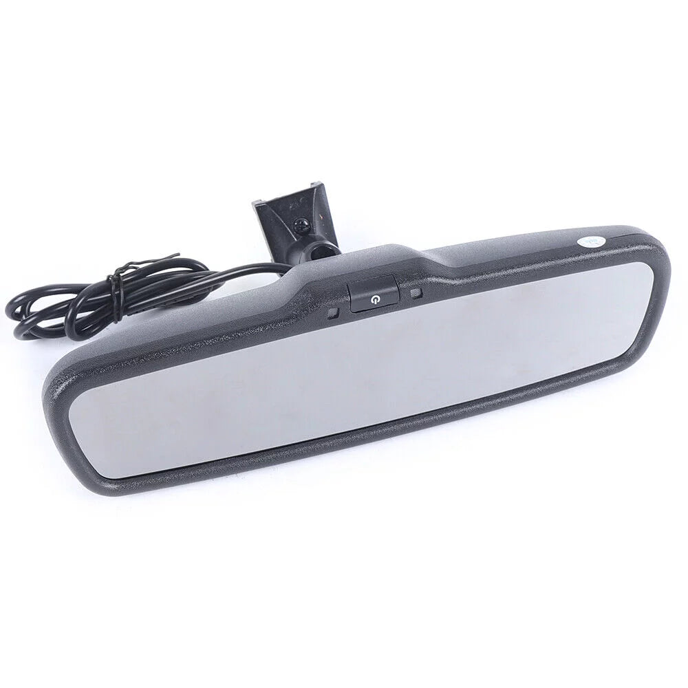 CNCESizeT 4.3" Auto Dimming Car Rear View Mirror+Bracket for Parking Backup Reverse Camera