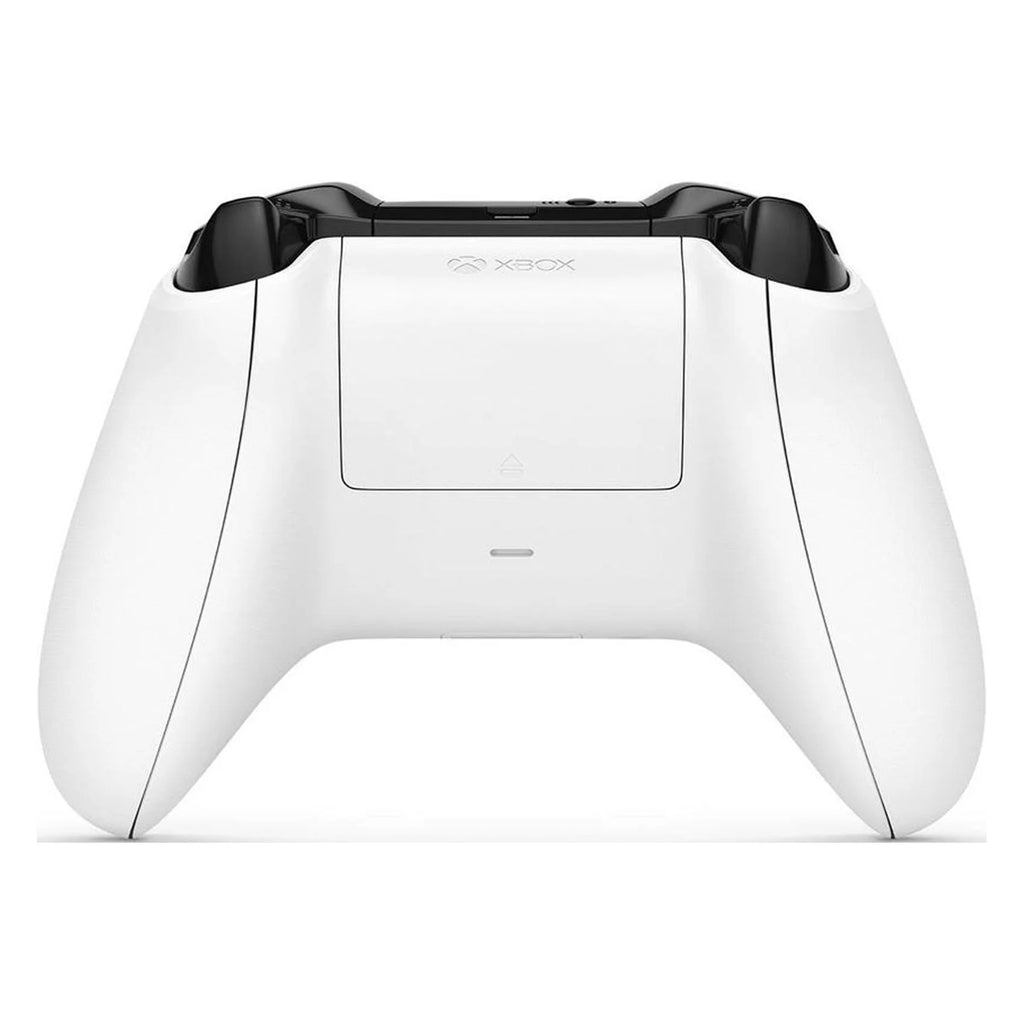 Microsoft Xbox One Size 500GB with 2 Controller, 4K Ultra HD Ivory with BOLT AXTION Cleaning Kit Headset Bundle Like New