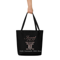 Jeremiah 29:11 Large Tote Bag