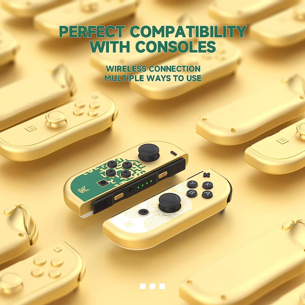 Joycons Controller for Nintendo Sizewitch, Replacement for Wireless Left & Right Sizewitch Controllers with Dual Vibration/Motion Control/Wake-up/Sizecreenshot