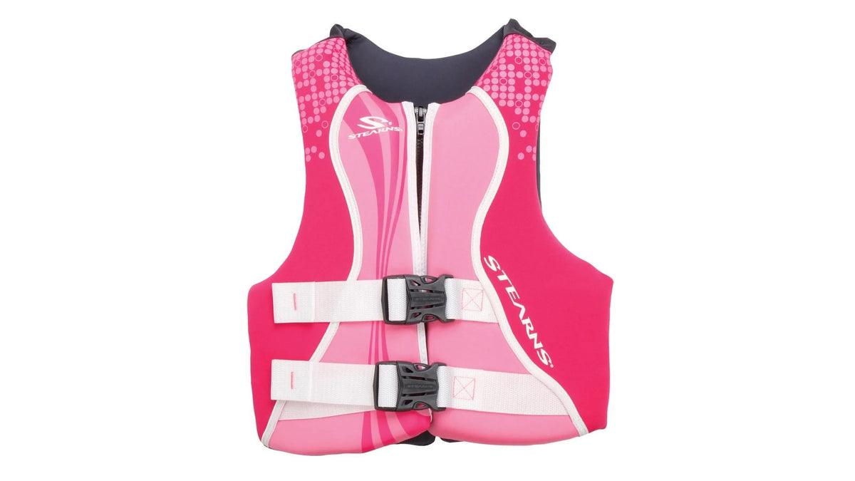 SizeSizeI - Coleman Youth Hyrdroprene Life Vest Pink/Purple 2000019832