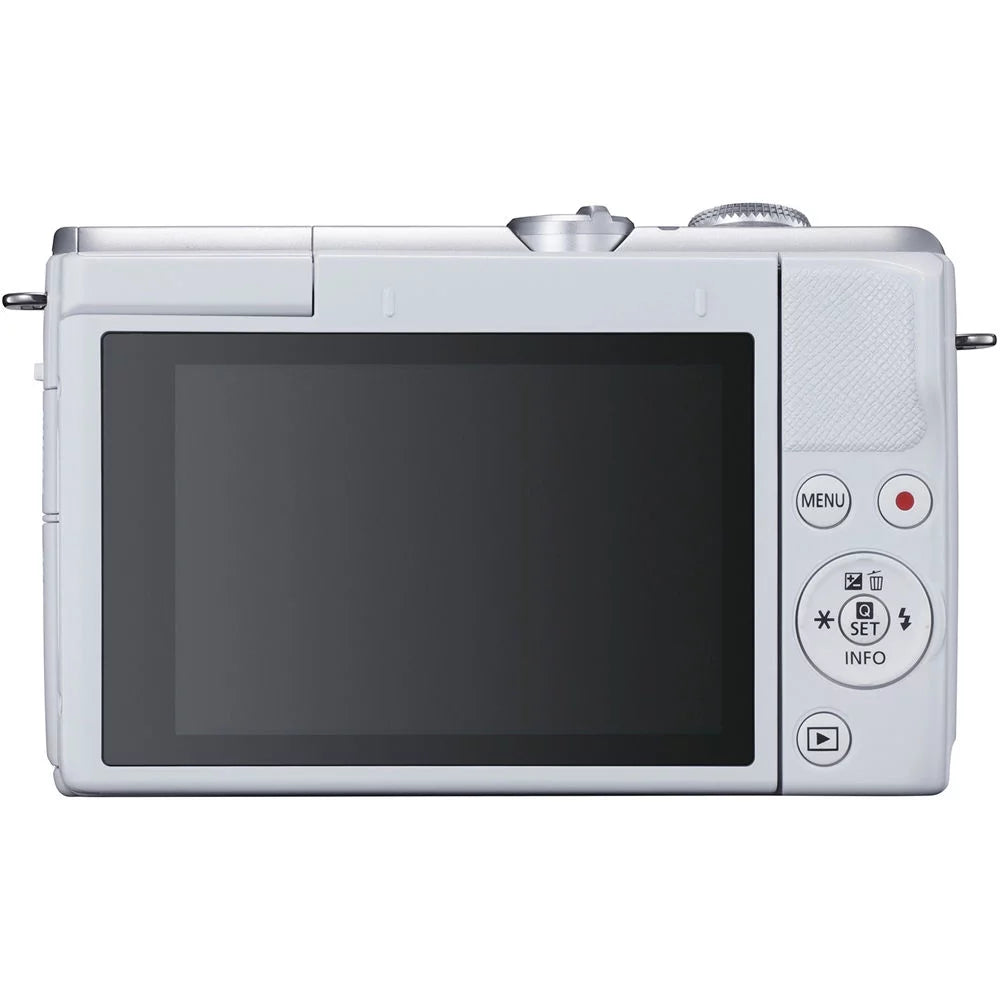 Canon EOSize M200 Mirrorless Digital Camera with 15-45mm Lens (Ivory) - 3700C009
