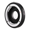 MD- Lens Mount Adapter Ring with Corrective Lens for Minolta MD Lens to Fit for Canon EF Camera Focus Infinity