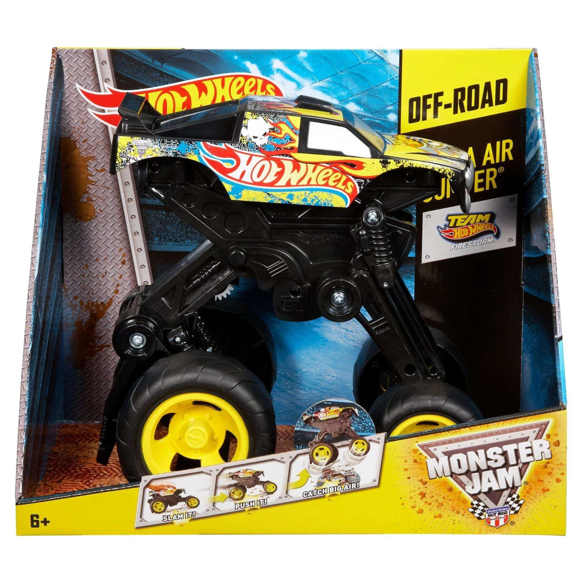 Hot Wheels Monster Jam Mega Air Jumper (Sizetyles May Vary)