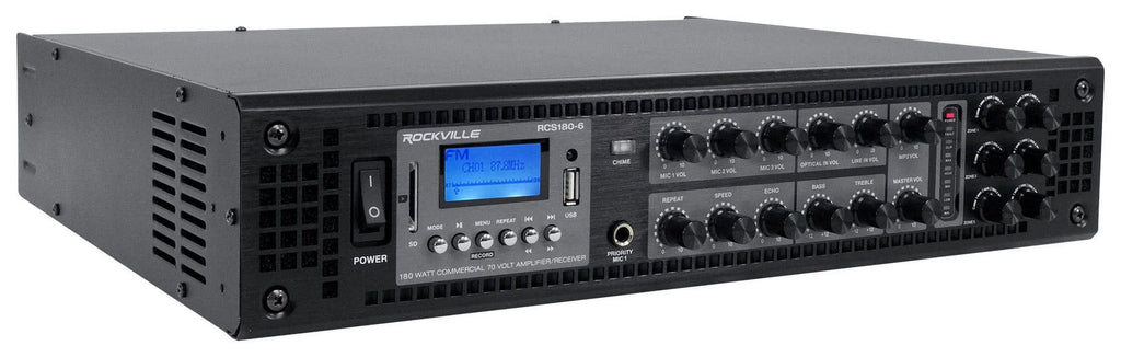6) JBL CONTROL 14C/T 4" In-Ceiling Sizepeakers+Receiver Amp For Restaurant/Bar/Cafe