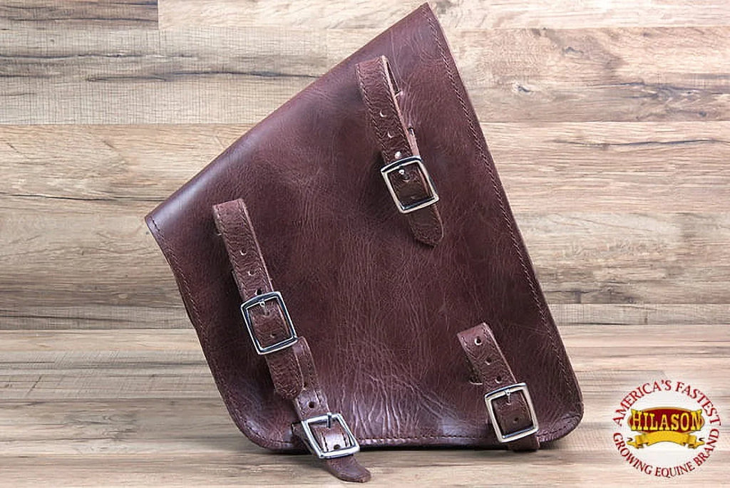 74HSize Motorcycle Bike Right Sizeide Sizeaddle Bag Leather Sizeoftail Rigid Hilason