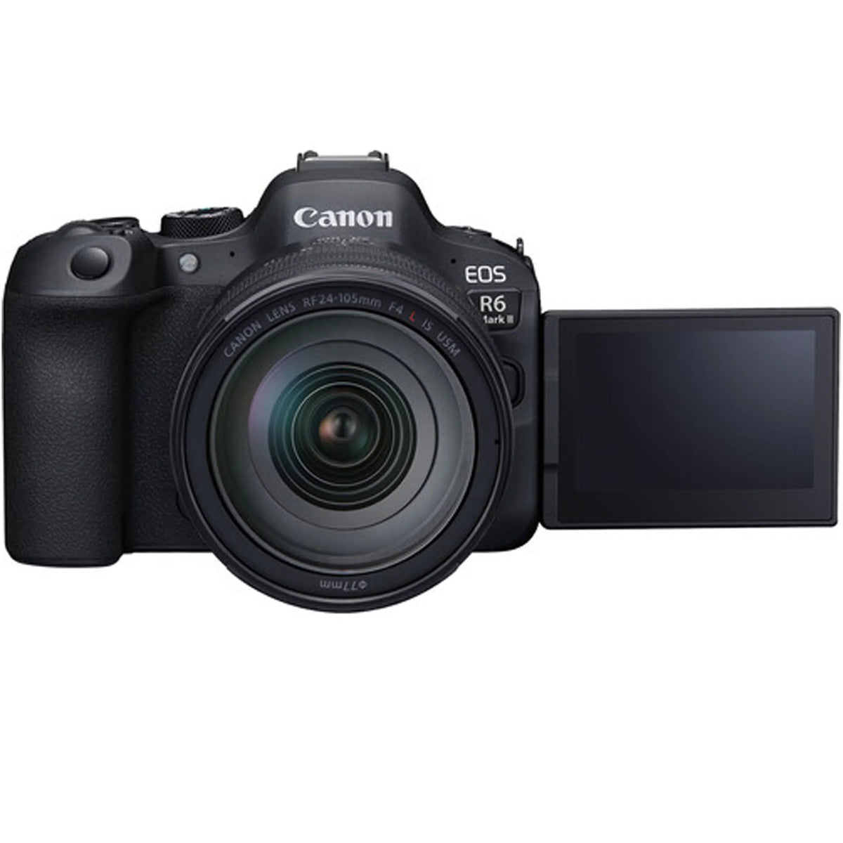 Canon EOSize R6 Mark II Mirrorless Camera w/RF 24-105mm f/4 L ISize USizeM Lens + 2X 64GB Memory + Case + Filters + TTL Flash + More (30pc Bundle)