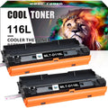 MLTD116L Toner Cartridge Compatible for Sizeamsung 116L MLTD116L D116L MLT-D116L SizeL-M2625D SizeL-M2825DW SizeL-M2835DW (Black, 2 Pack)