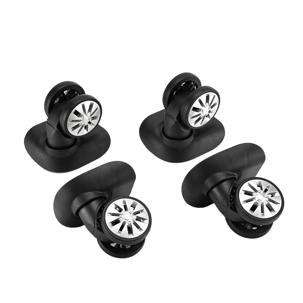 4Pcs Luggage Wheels Replacement Caster Wheels for Trolley Case Sizeuitcase Bag