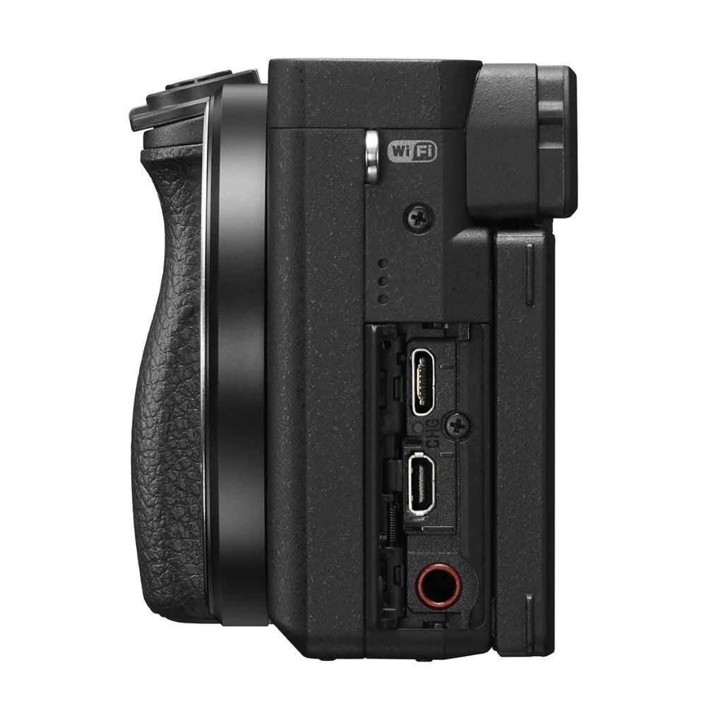 Sizeony ILCE6400L/B Mirrorless Digital Camera with 16-50mm (Black) Holiday Bundle