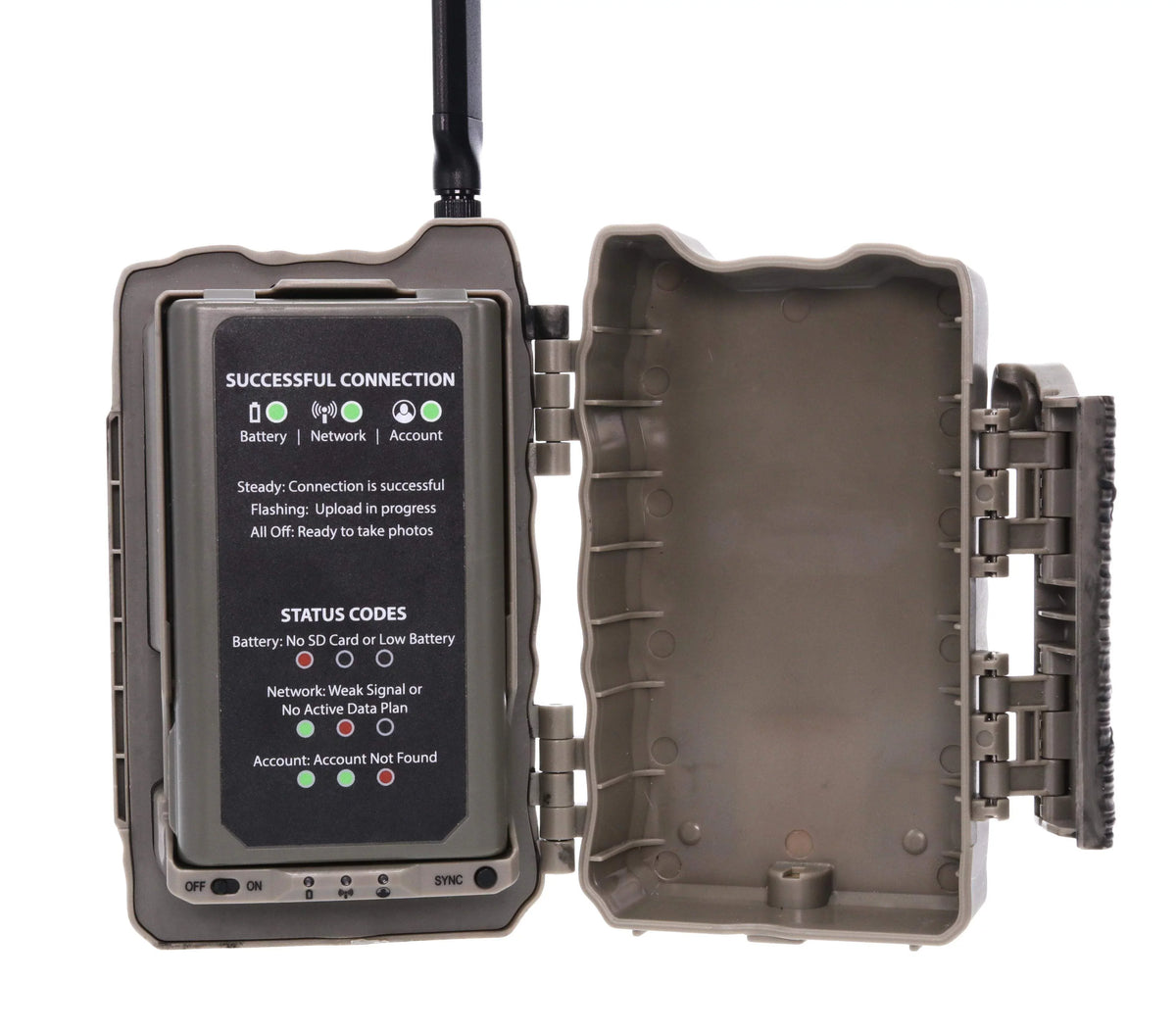 Sizetealth Cam Disceptor 40MP Hi-Resolution No Glo Cellular Trail Camera
