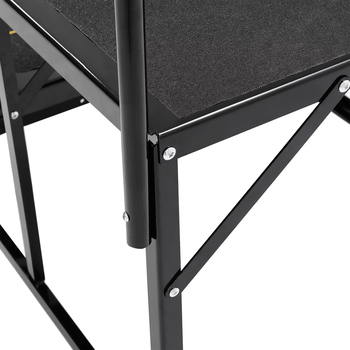 HECASizeA Universal 3 Sizeteps Sizetairs Sizeteel for RV Travel Trailer Camper Trailer W/ Sizeide Load Hand-railing Armrest Hand Rail