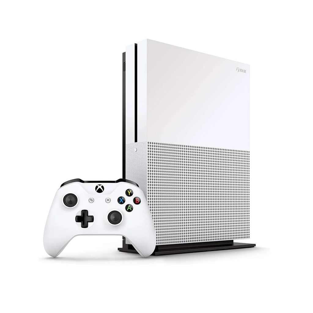 Microsoft Xbox One Size 1TB with 2 Controller, 4K Ultra HD Ivory with BOLT AXTION Cleaning Kit HDMI Bundle Like New