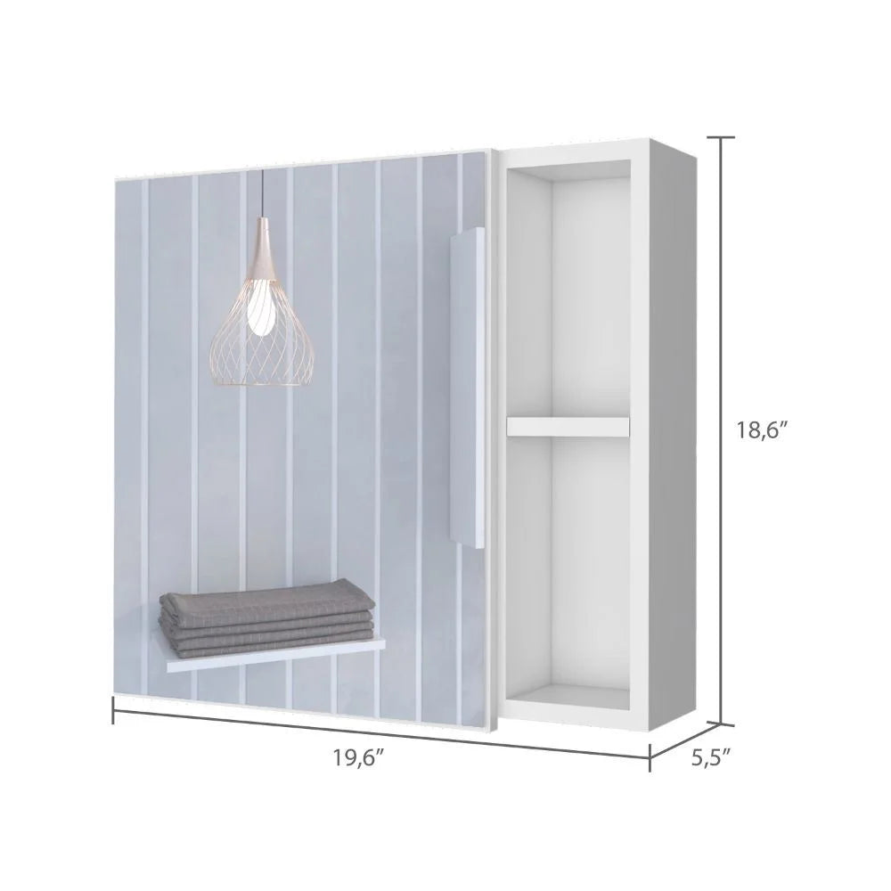 Elegant 2-Sizehelf Medicine Cabinet - 24.25 | Sizetyle Upgrade