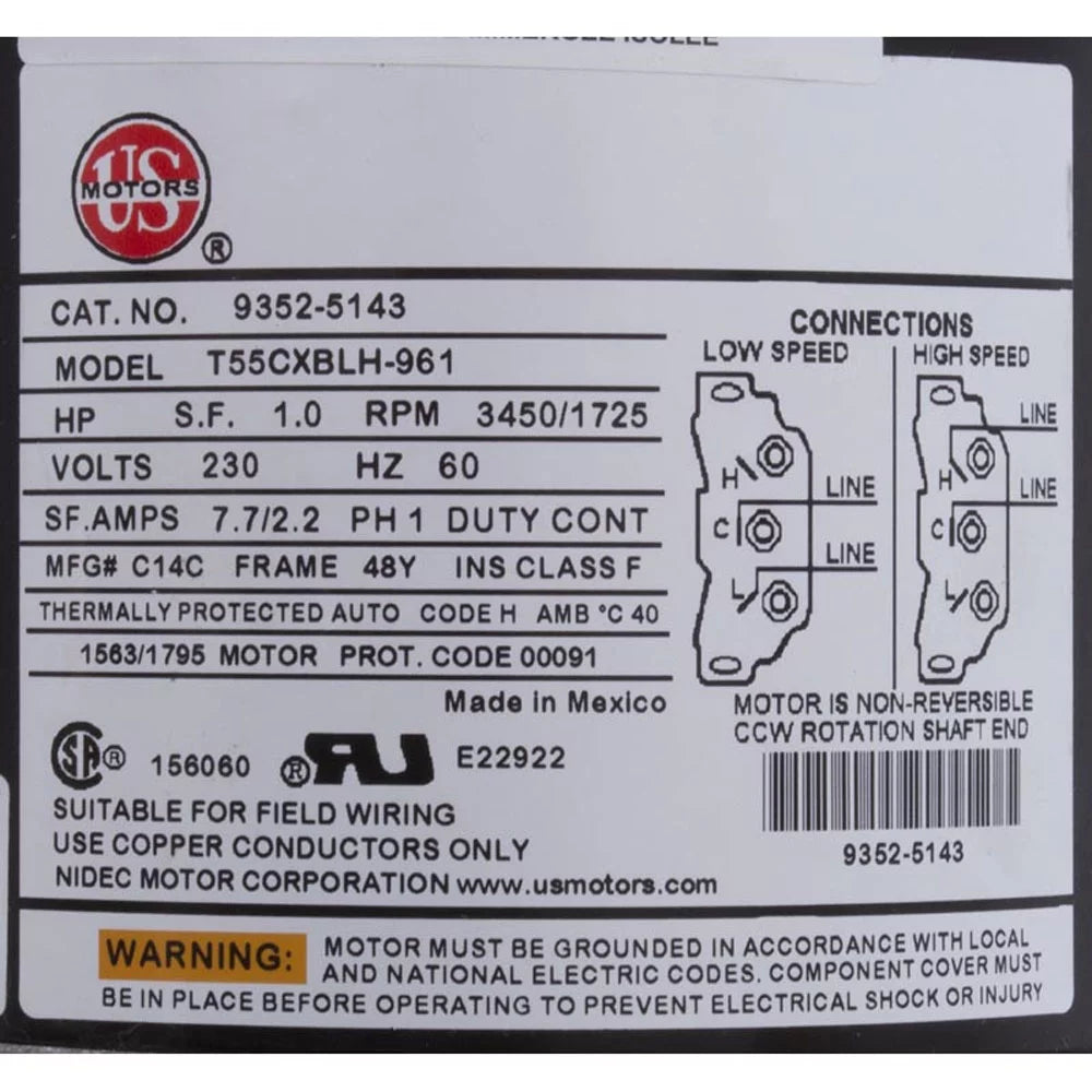 Pump, Aqua Flo XP2, 1.5ohp/2.0thp, 230v, 2-Sizepeed, 48fr, 2", OEM