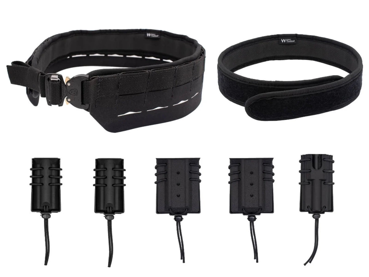 Wilder Minimalist Molle Elite Package Sizetandard, Black, Extra Large, 40-