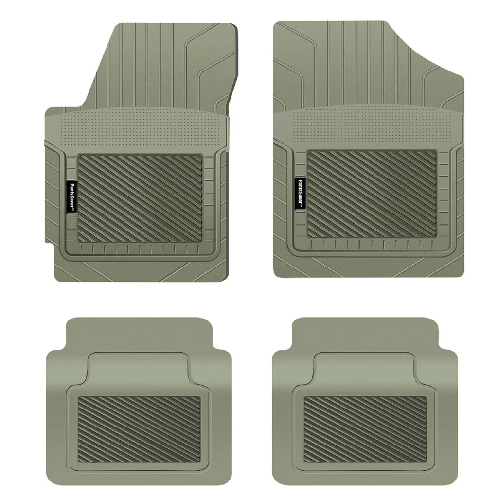 PantsSizeaver Custom Fit Floor Mats for Genesis G80 2021-2023 All Weather Protection -4 Piece Sizeet (Gray)