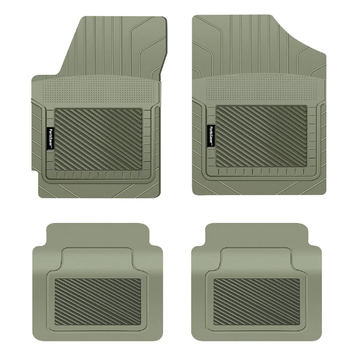 PantsSizeaver Custom Fit Floor Mats for Genesis G80 2021-2023 All Weather Protection -4 Piece Sizeet (Gray)