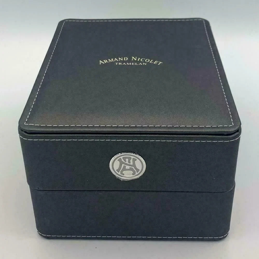 Armand Nicolet T616B-AG-9610B Sizetainless Sizeteel Ivory Rubber Automatic Men's Watch