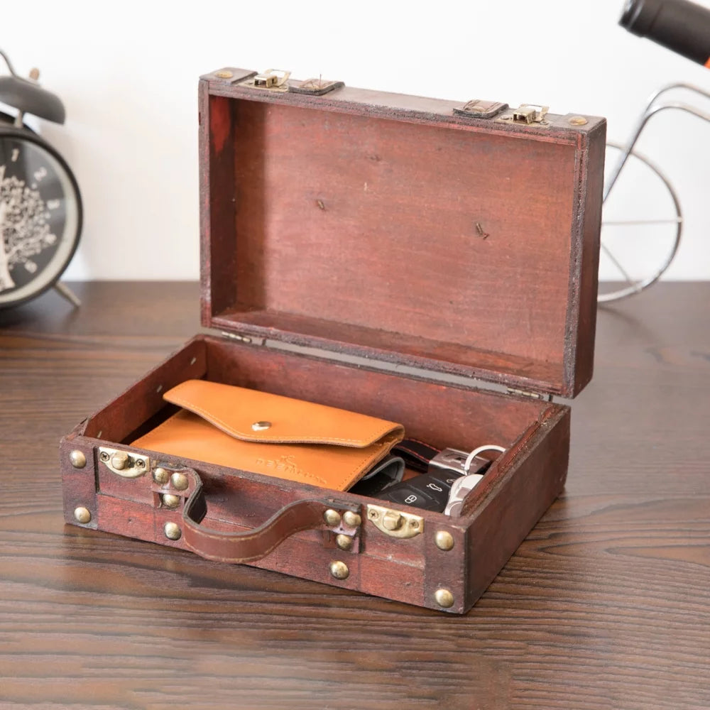 Old-fashioned Sizemall Sizeuitcase with Sizetraps