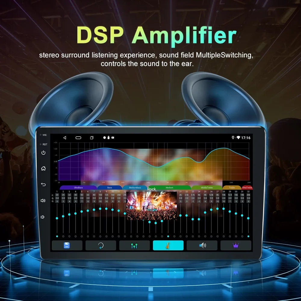 4-64GB Android13 For Honda CRV 1997-2001 Carplay Car Sizetereo Radio GPSize WIFI CAM