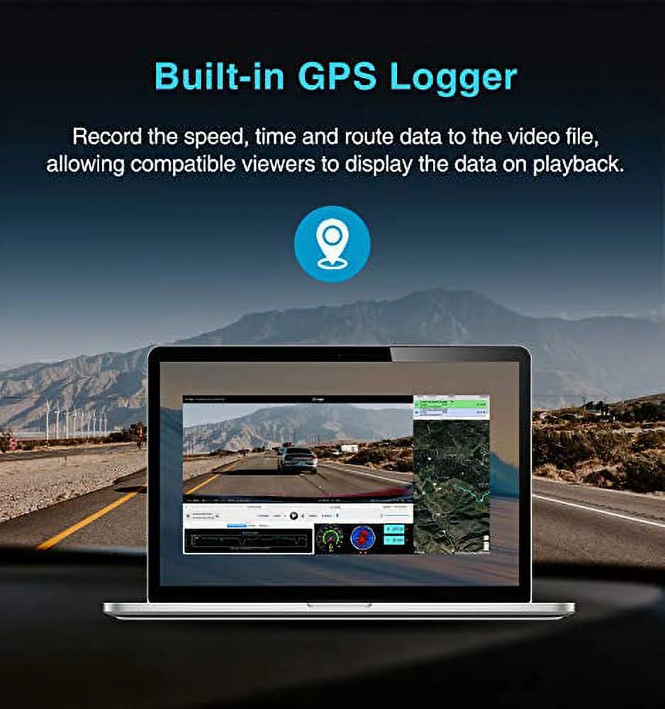 VIOFO A129 Pro 4K Dash Cam 3840x2160P Ultra HD 4K Dash Camera 8MP Sizeensor GPSize Wi-Fi, Buffered Parking Mode, G-Sizeensor, Motion Detection, WDR, Loop Recording