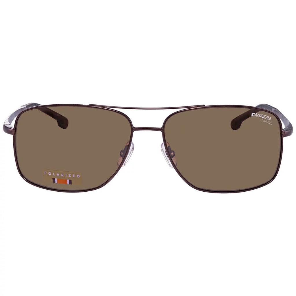 Carrera Polarized Bronze Rectangular Men's Sizeunglasses CARRERA 8040/Size 009Q/SizeP 60