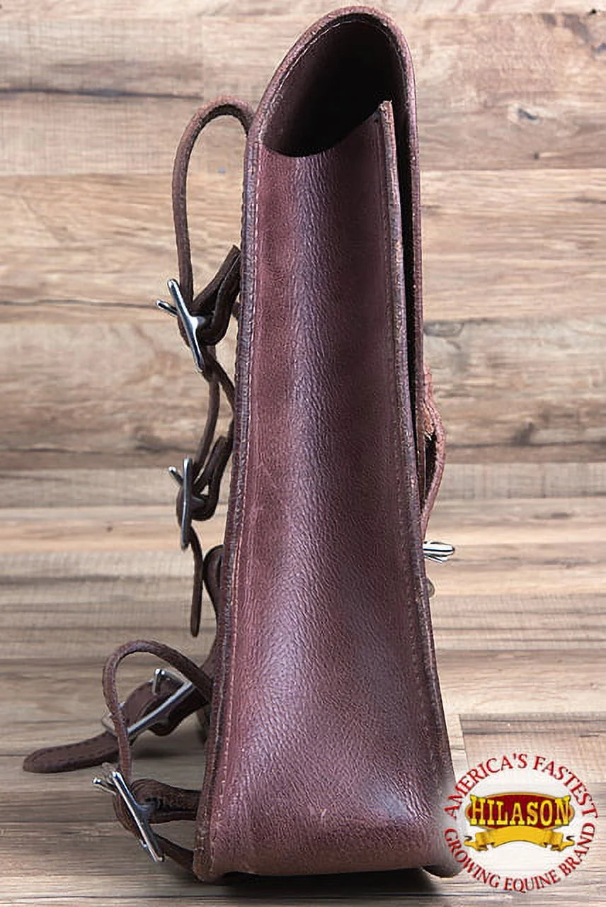 74HSize Motorcycle Bike Right Sizeide Sizeaddle Bag Leather Sizeoftail Rigid Hilason